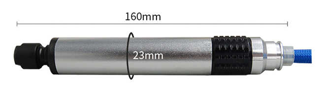 35000rpm 1/4" air pencil grinder size