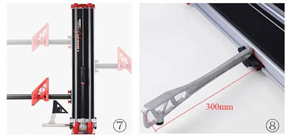 4 manual tile cutter detail size