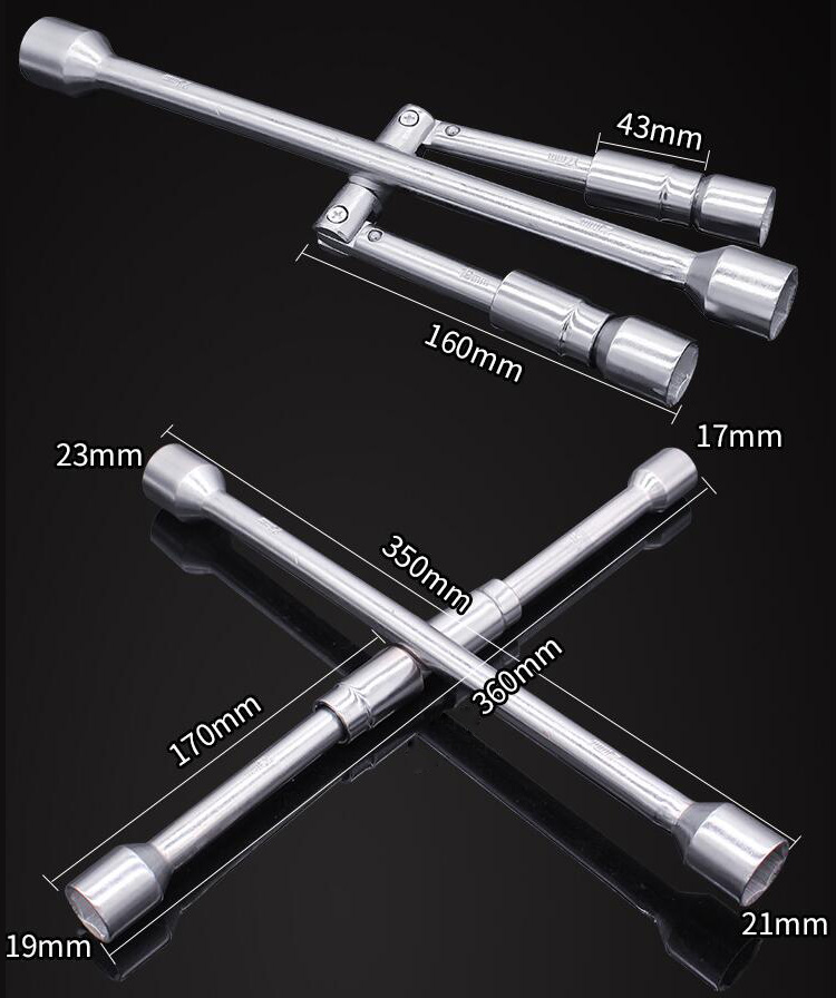 4 Way Lug Wrench Size