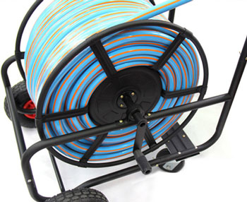 4 Wheel Garden Hose Reel Cart Detail 3