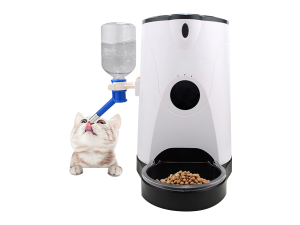 4L Smart Automatic Pet Food Feeder with Water Dispenser