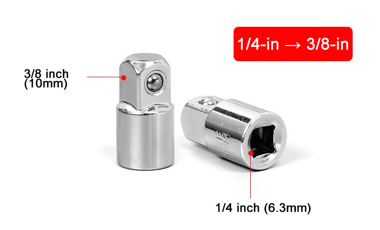 6.3mm to 10mm Socket Adapter