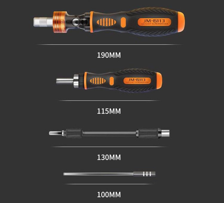 73-in-1 Ratchet Screwdriver Set Accessories