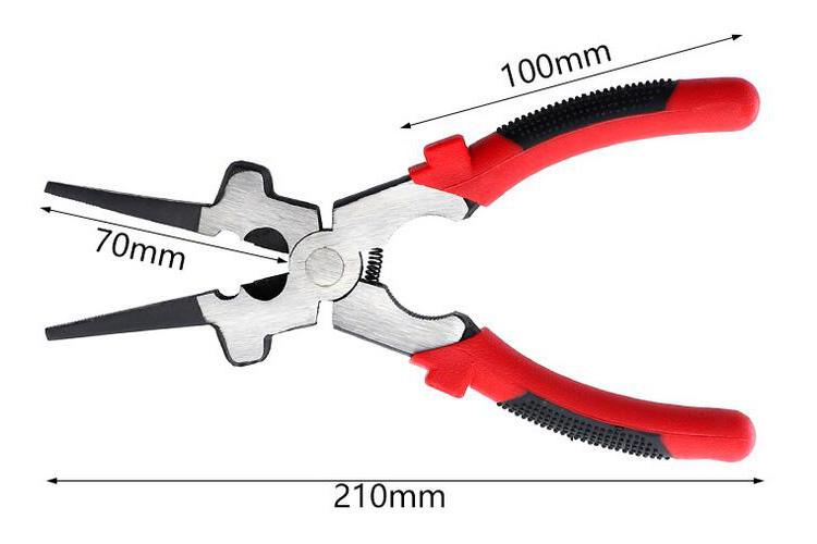 8-in Welding Pliers Dimension