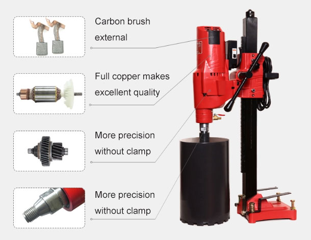 Diamond core drill machine 350mm details