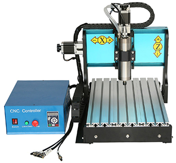 A CNC engraver machine