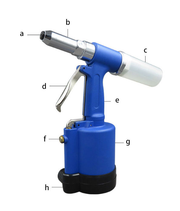 Air Pop Rivet Gun 3/16 inch Details