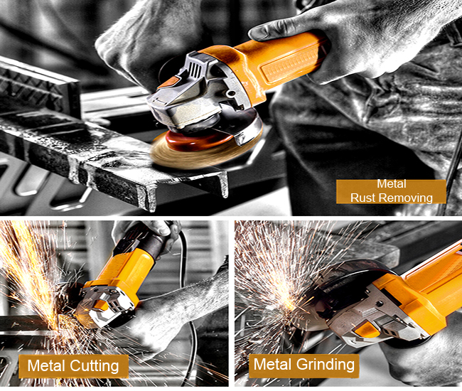 Electric Angle Grinder Functions