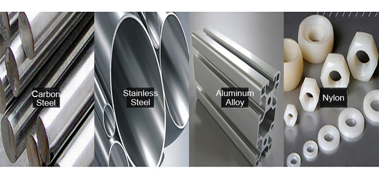 Applicable Materials of Straight/Curve Chamfering Machine