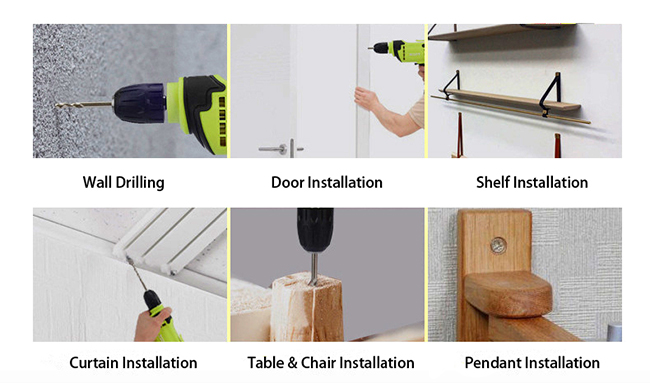 Corded Electric Dril Functions