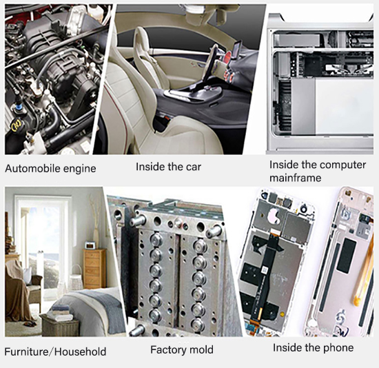 Applications of air blow gun