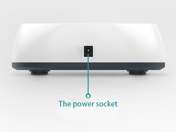 Back of 2L Mini Magnetic Stirrer, 1800 rpm