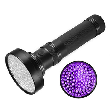 Black light flashlight