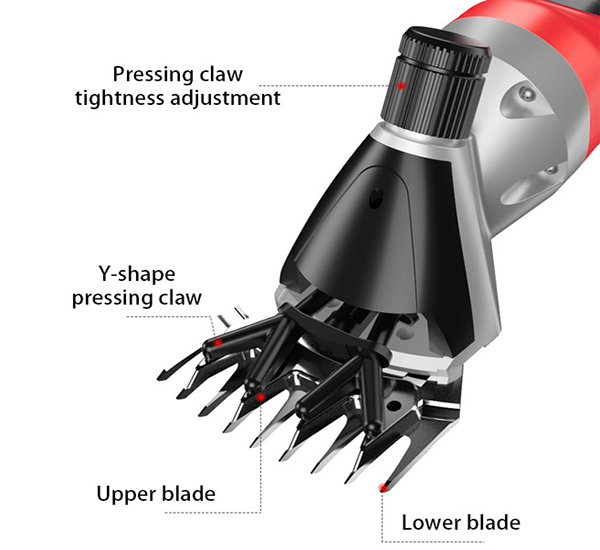Blade Structure of 1000W 3000 rpm Electric Sheep Shearing Clipper