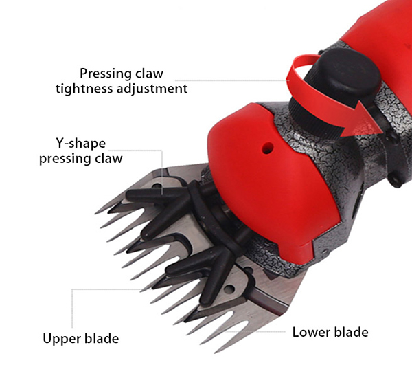 Blade Structure of 450W 2400 rpm Electric Sheep Shearing Clipper