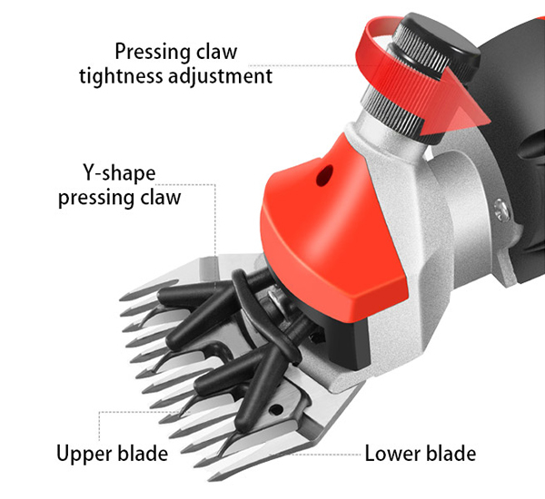 Blade Structure of 750W/850W 2800 rpm Electric Sheep Shearing Clippers