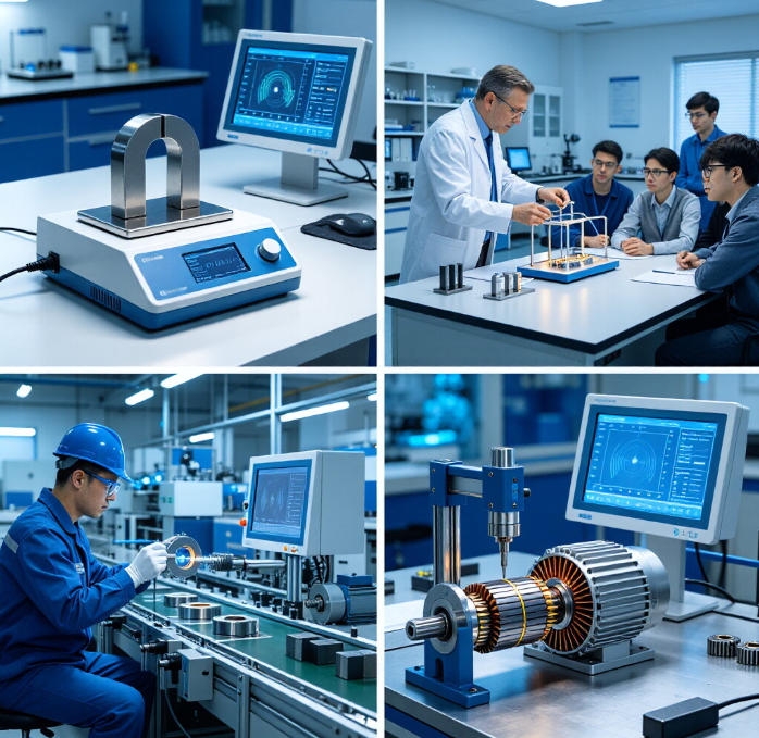 3-axis Gauss meter application