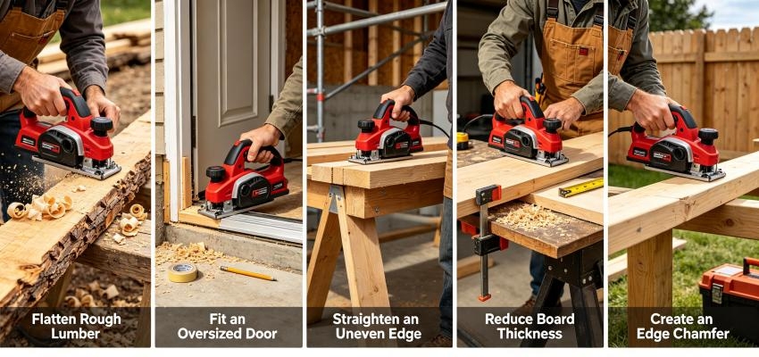 Application Scenarios of the Electric Planer