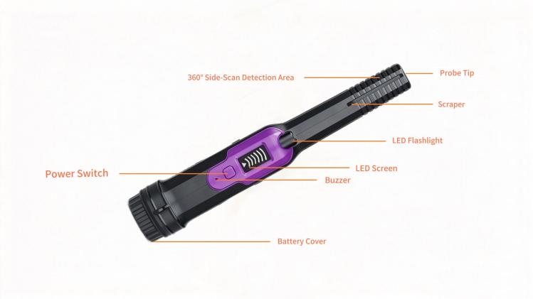 Details of Waterproof Metal Detector