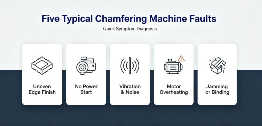 Five Typical Chamfering Machine Problems