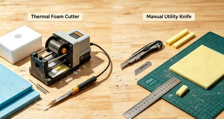 Foam Cutter VS Knife