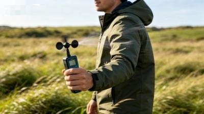 how to use an anemometer correctly