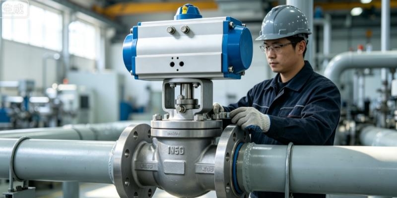 how to use pneumatic actuated valve