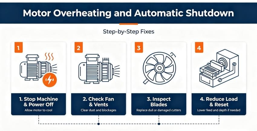 How to Solve the Problem of Motor Overheating and Automatic Shutdown