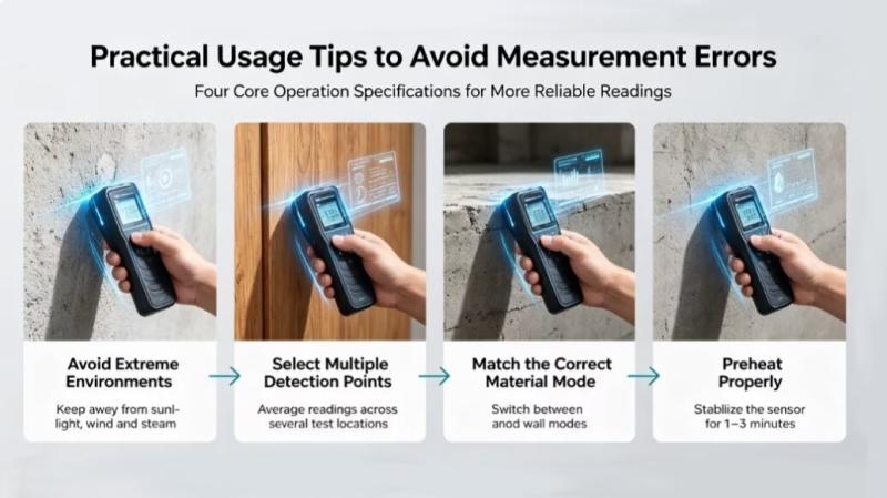 practical usage tips to avoid measurement errors