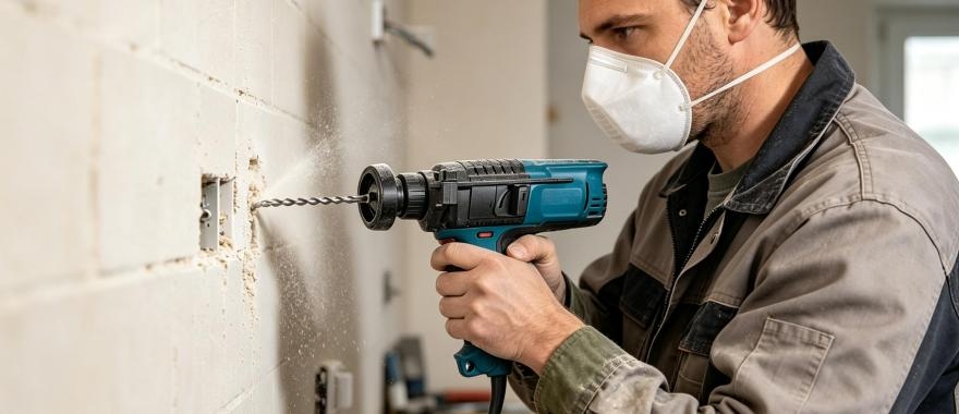 Rotary Hammer To DIY Home Anchoring
