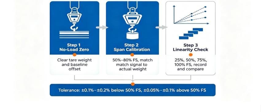 standard crane scale calibration procedure