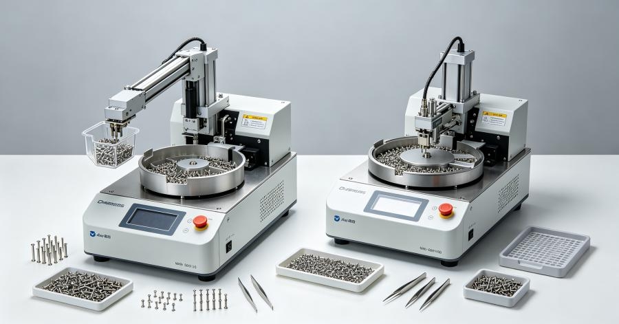 Turntable Vs Digging Automatic Screw Feeder