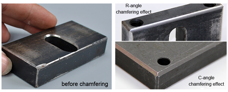 Chamfering Effect Diagram of Milling Cutter Chamfering Machine