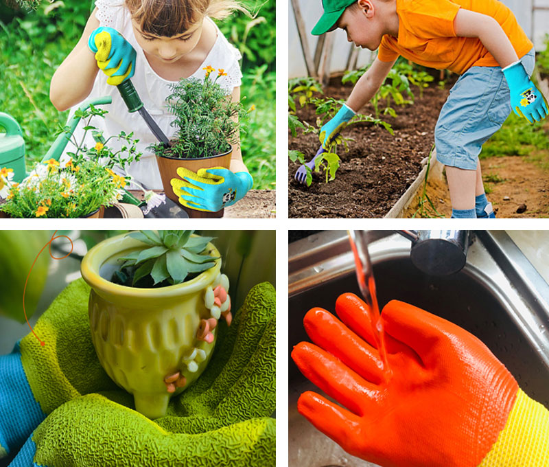 childrens gardening gloves