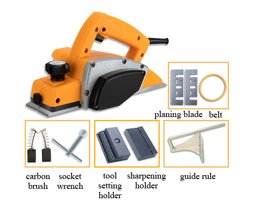 Configuration of Hand-Held Electrical Planer, 3-1/5 in, 5.0 Amp