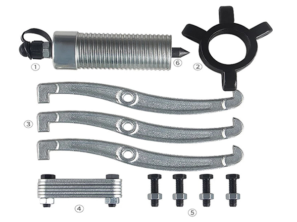 Configurations of Heavy-Duty Hydraulic Gear Puller, 30/50 Ton