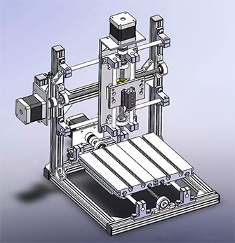 Construction of cnclaser engraving machine