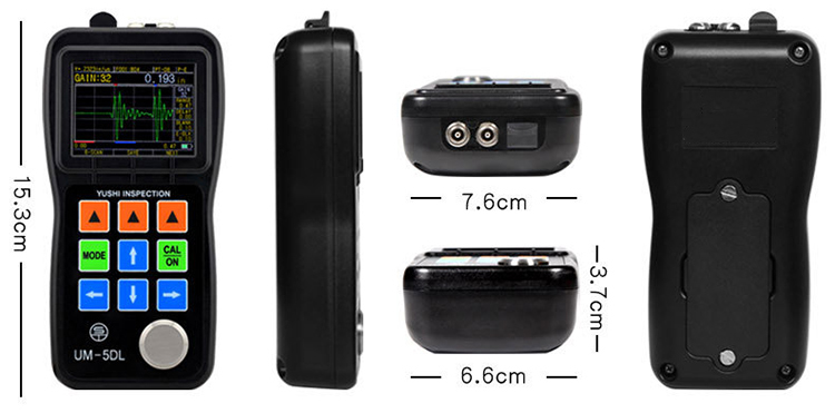 Details of 0.5-508mm thickness gauge