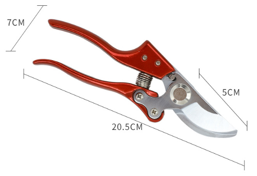 Details of 50mm hand tree pruners