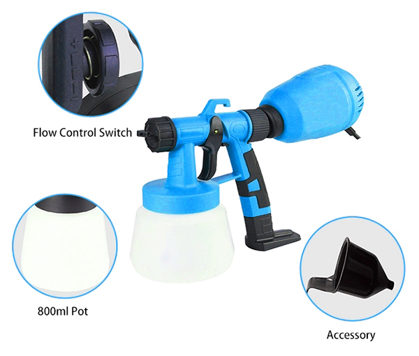 Details of 800ml Electric Paint Sprayer, 350W, 16 GPH