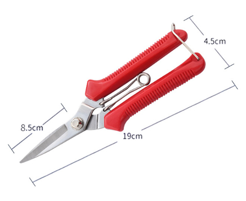 Details of 85mm hand pruning shears