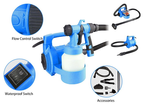 Details of 800 ml Electric Paint Spray Gun, 650W, 17 GPH