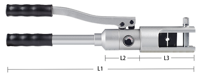 Structure of Hydraulic Crimping Tool, 10~300mm², 10~11 Dies