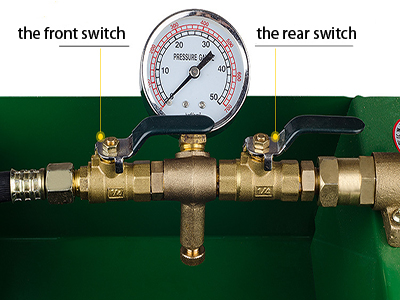 Double-Ball Valve of Manual Pressure Test Pump, 5/10 MPa