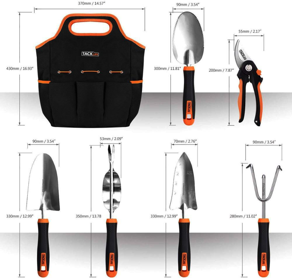 Garden tool kit dimension