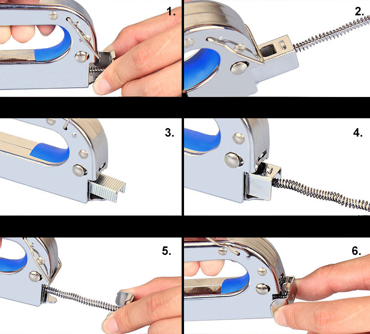 How to Put Staples in a Staple Gun 6 Steps