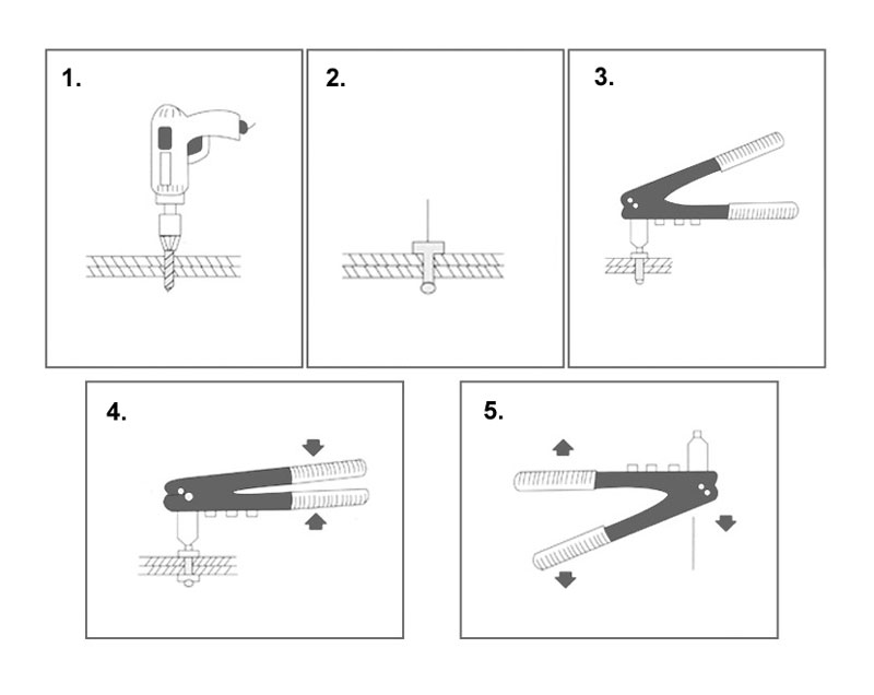 How to Use a Hand Pop Rivet Gun