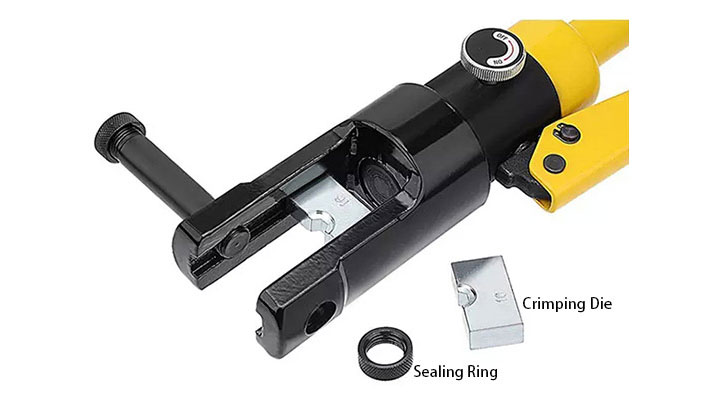 hydraulic crimping-tool 11 dies structure diagram