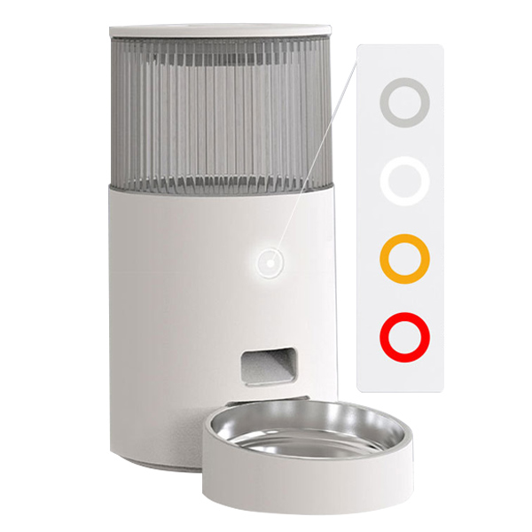 Indicator Light of 2.5L Smart Automatic Pet Feeder with WIFI