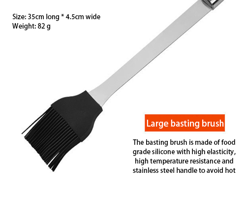 Large basting brush of grill tool set